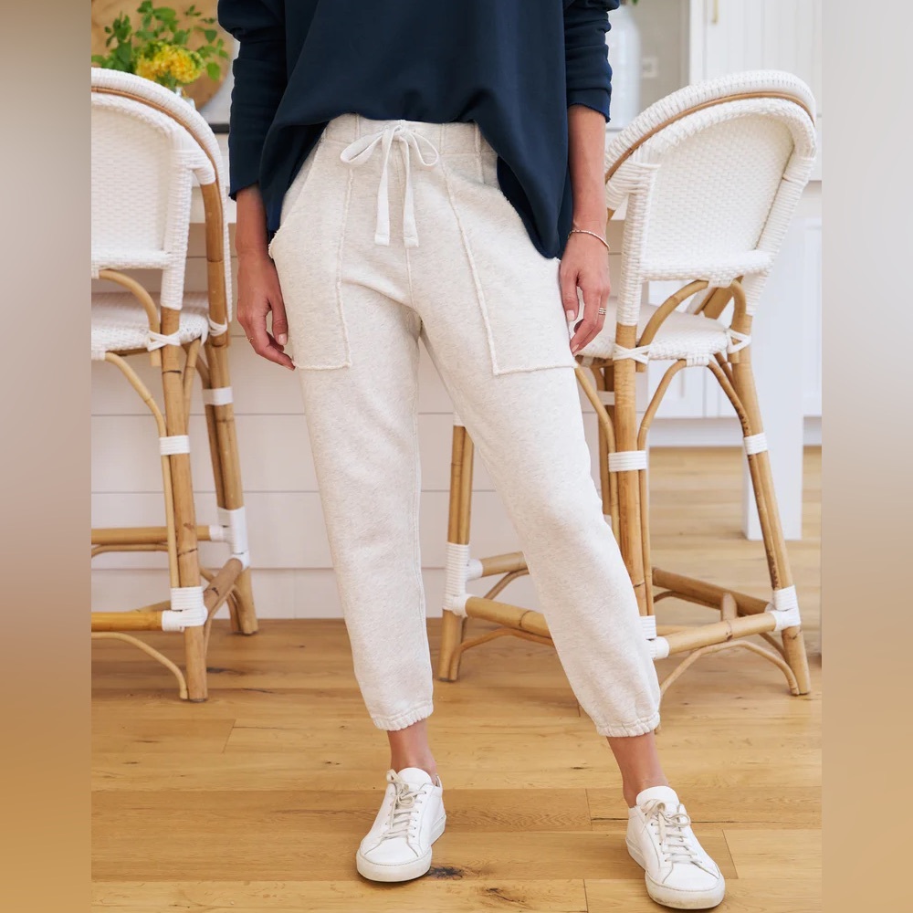 Frank & Eileen EAMON Jogger Sweatpant, New, No Faults, $238MSRP Blue Color
